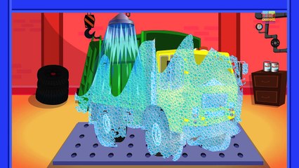 Fire Truck | Car Wash | baby video | learn vehicles | truck song