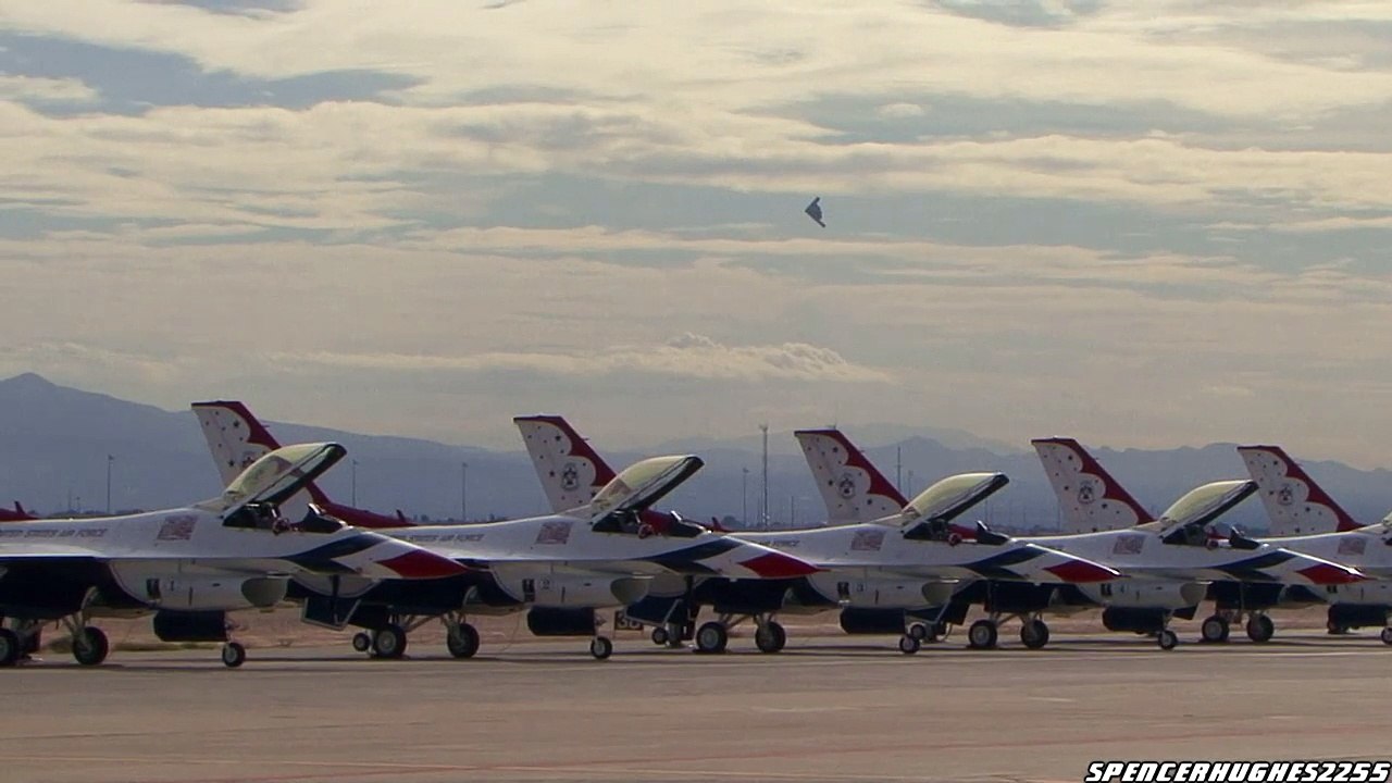 Aviation Nation 2011 - B-2 Spirit Flyby