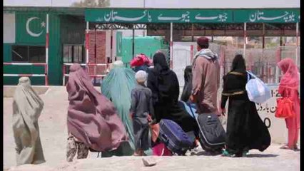 Familias continúan atrapadas en la frontera entre Afganistán y Pakistán
