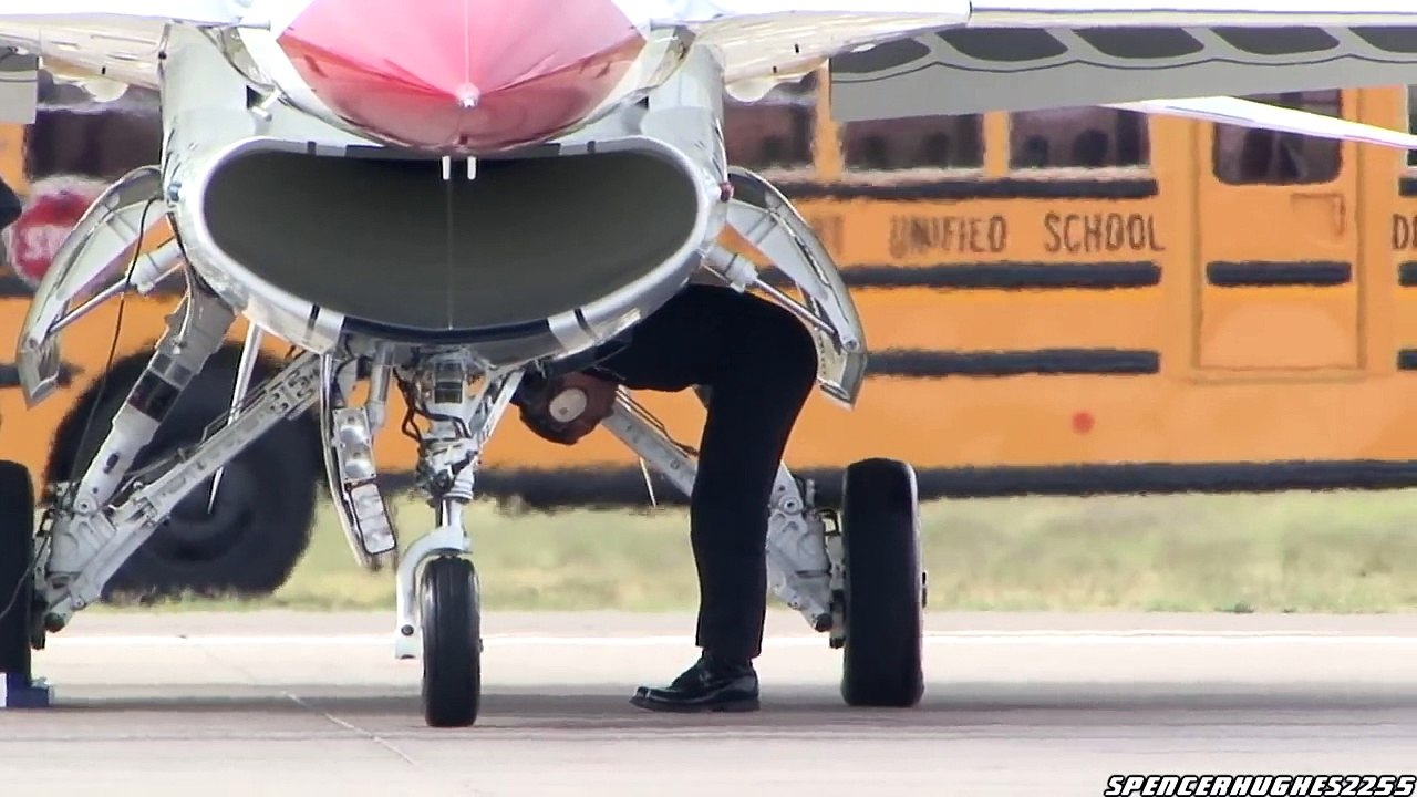 Luke AFB Air Show (Luke Days) 2011 - U.S.A.F. Thunderbirds Ground & Air Demonstration