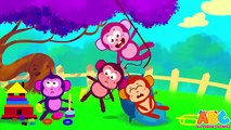 Five Little Monkeys Nursery Kids Rehymes