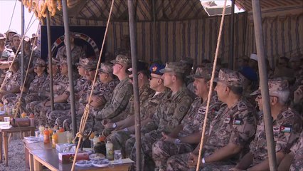 اختتام مناورات الأسد المتأهب في الأردن