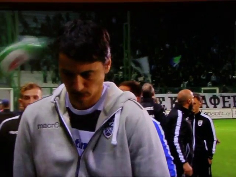 Vladan Ivić Injury - Panathinaikos vs PAOK - 17.05.2017