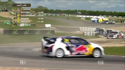 WRX Belgium 2017 Final Last Lap Win Kristoffersson