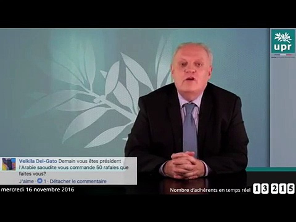 Francois Asselienau et ISRAEL