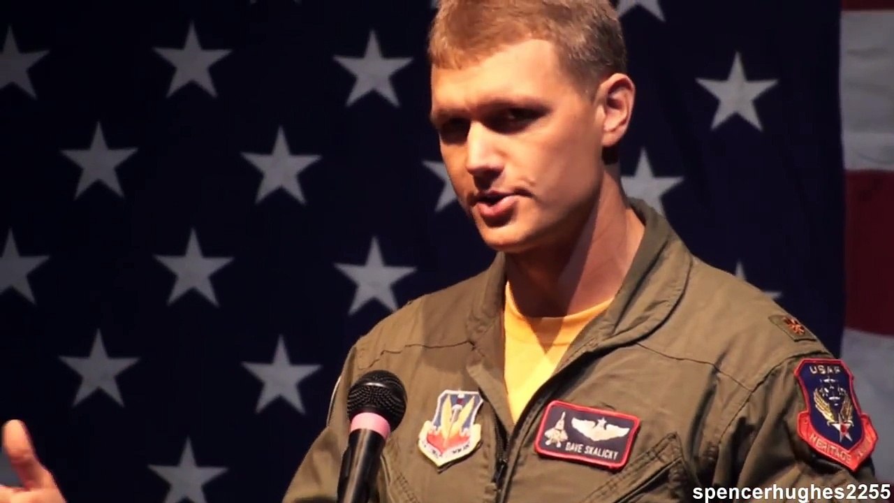2009 California Capital air show (Jets and Jazz Gala) - Maj David "Zeke" Skalicky