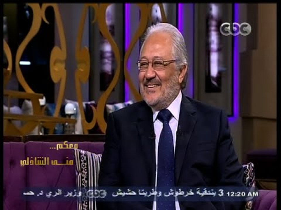#معكم_منى_الشاذلي | شاهد مُزاح منى الشاذلي مع الفنان خالد زكي