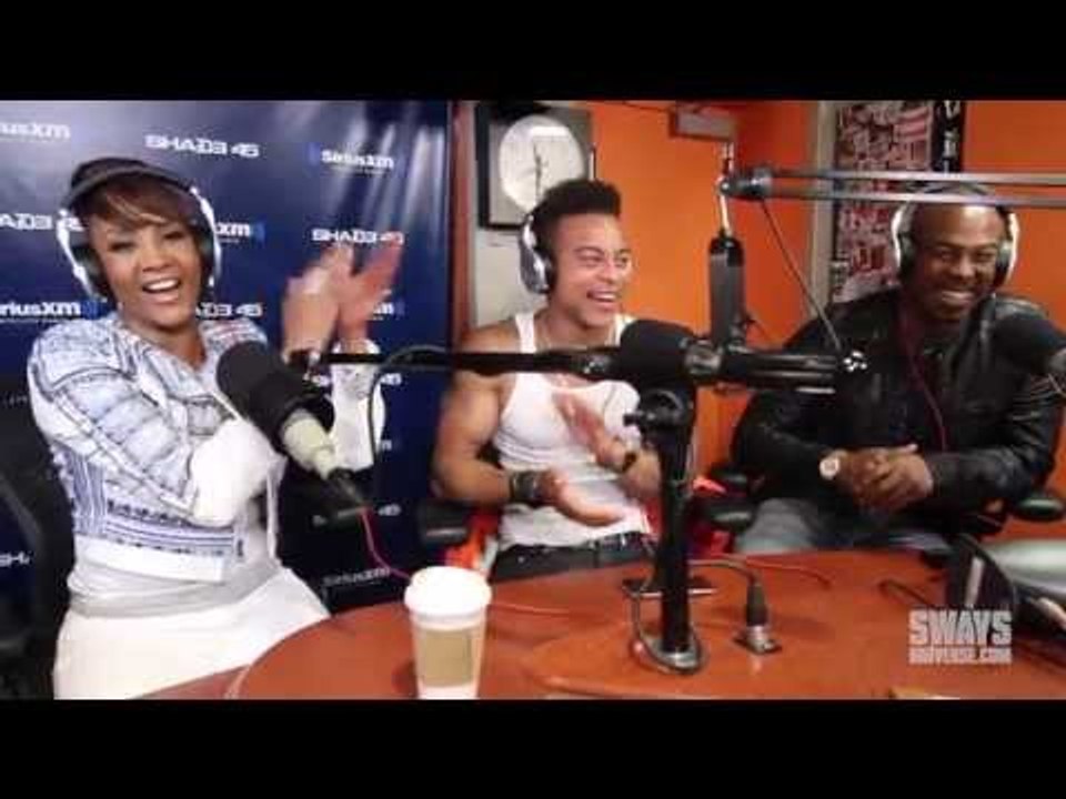 Cast of 'Chocolate City' Vivica Fox, Robert Ri'chard and Darrin Henson Visits Sway in the Morning