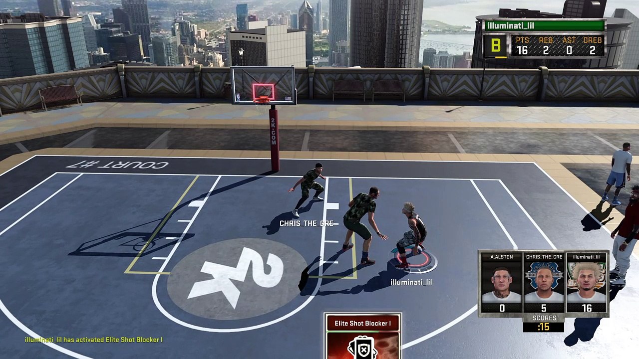 NBA 2K16 77 point game