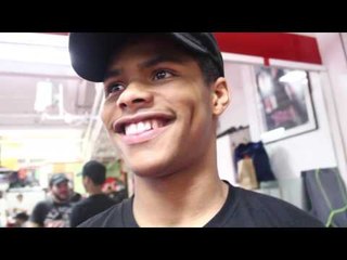 SHAKUR STEVENSON FROM NEWARK "THERES NO PU**Y IN ME" SAYS BLESSED TO HAVE WARD IN LIFE
