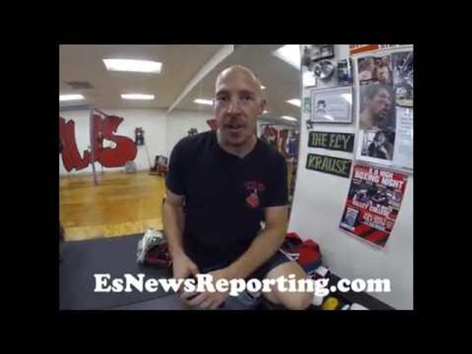 Coach Brandon Krause on UPSET Fonfara vs Smith - EsNews Boxing