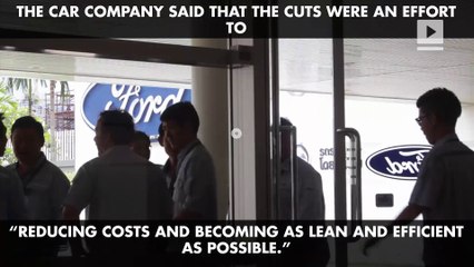 Ford driving away 1,400 salaried jobs