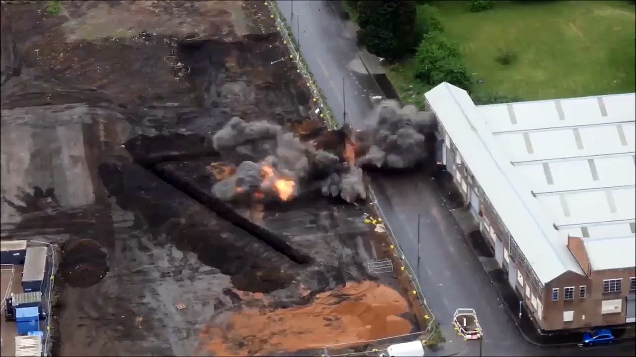 World War Two bomb safely detonated in Birmingham - Video Dailymotion