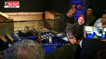 وزير الآثار ينهي جولة الـ3 ساعات بـ3 مواقع آثرية في الأقصر