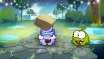 Om Nom ADVENTURE Cartoons - PURPLE SPRINGY LOVE! (S3, E5) Cut the Rope Game Stories