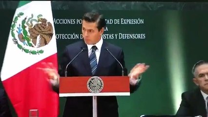 México: Presidente se compromete a garantizar seguridad de periodistas