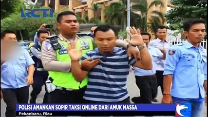 Sopir Taksi Sweeping Angkutan Online di Pekanbaru