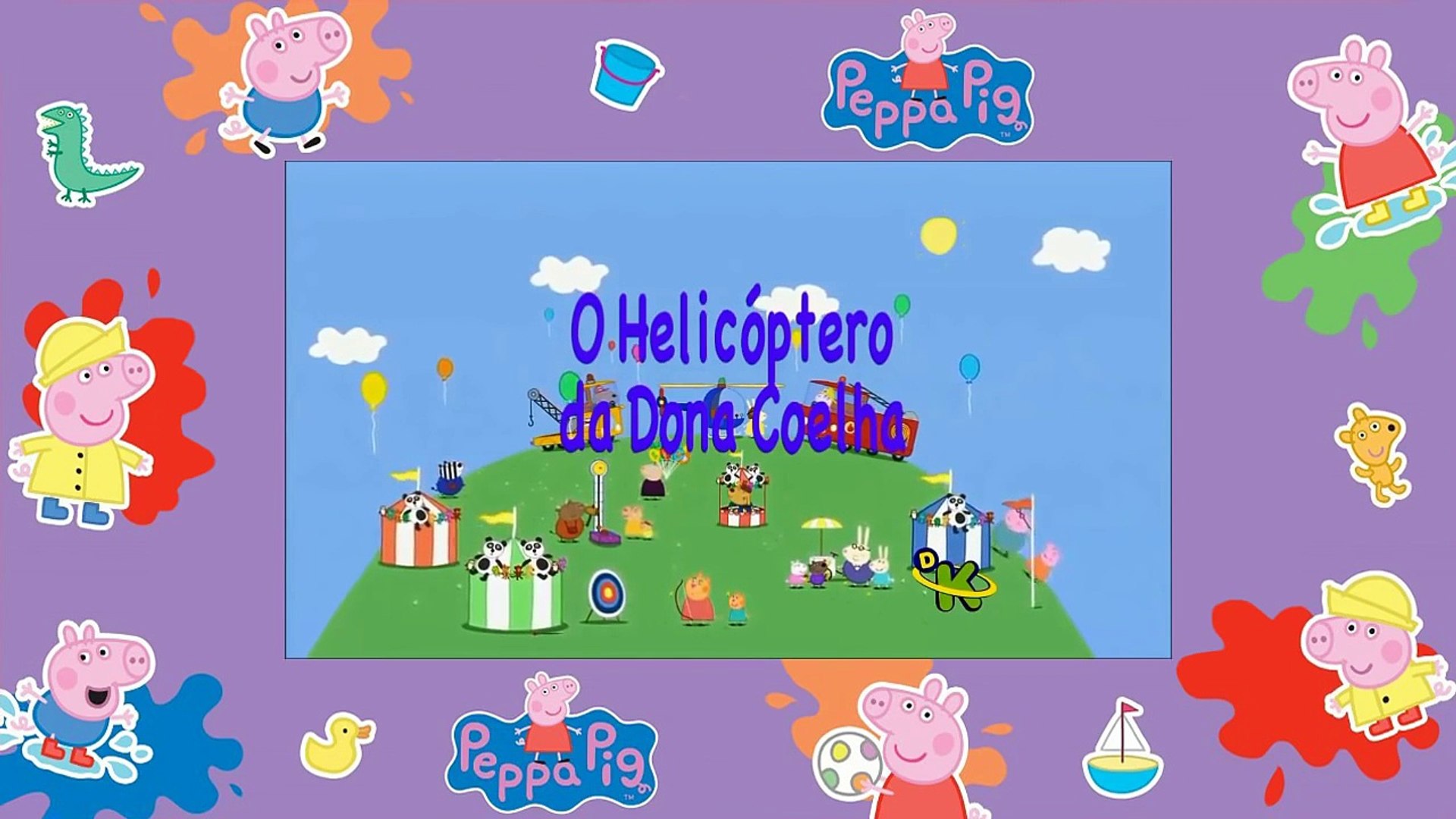 Peppa Pig O Helicóptero da D Coelha