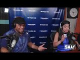 Gina Rodriguez Makes Sway in the Morning Tear Up, Teaches Sway Spanish   Great Advice to Artists