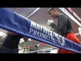 mayweather boxing club fighters putting in work - EsNews Boxing