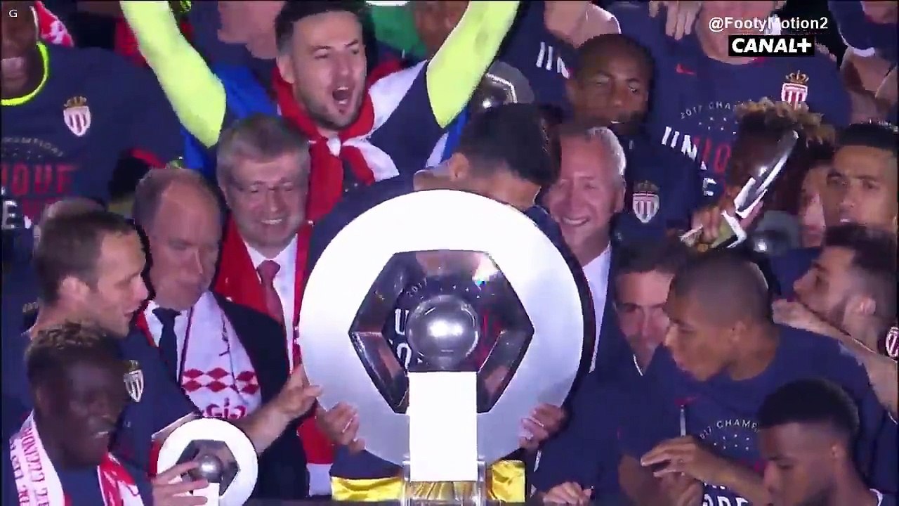 AS Monaco are champions of Ligue 1