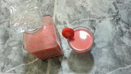 عصير فرولة   مذاق جد رائع