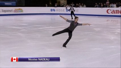 2016 Nicolas Nadeau Junior Worlds LP Warm-Up Clip + Pre-LP Clip + Medal Ceremony Clip (Canadian Coverage) 1080p