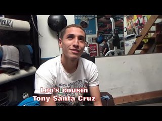 TONY SANTA CRUZ ON JUNE 18TH FIGHT ON LAST ROUND PROMOTIONS CARD - EsNews Boxing