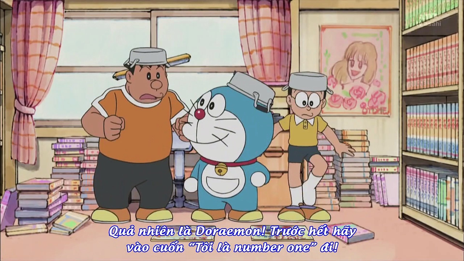 ドラえもん Doraemon Ep 296 ジャイ子の漫画にお邪魔しま お天気ボックス Video Dailymotion