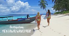 KALOEA Surfer Girls - Destination Mentawai WavePark (4K Drone)