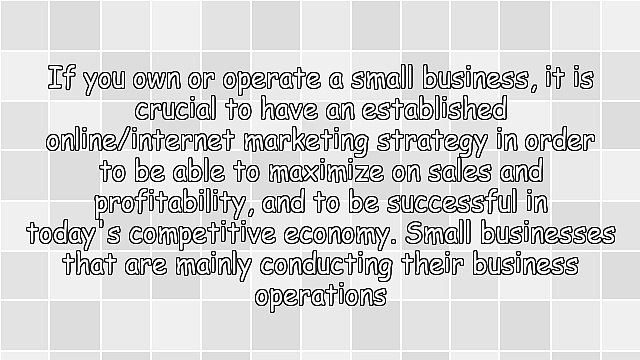 Online Marketing Strategies for Small Businesses