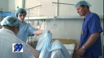 preparation to give birth in hospital with very good doctors and nurse helps
