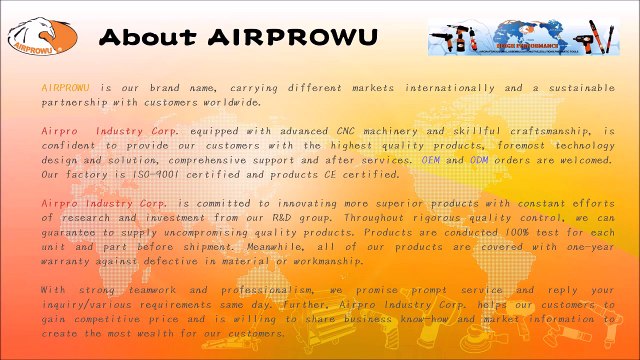 Air drill, auto repair tools, tool-Airpro Industry Corp