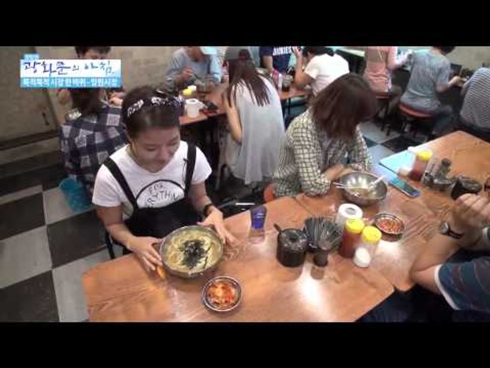 망원시장의 명물! 칼국수 가게 [광화문의 아침] 62회 20150902