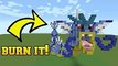 PopularMMOs Minecraft: IS THAT A POKEMON?!? BURN IT!!!