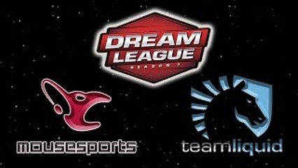 (Liquid vs mousesports #1) - Dream League Season 7 Dota 2