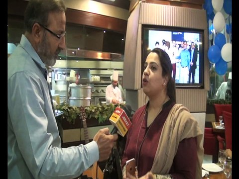 Tanzel Fatima(Make-A-Wish Foundation)Talked with Shakeel Farooqi at Option Lahore