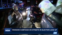 i24NEWS DESK | Iranians campaign on streets in election lead up | Thursday, May 18th 2017