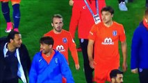 Başakşehirli Futbolcular Volkan Demirel'in penaltısıyla böyle dalga geçti