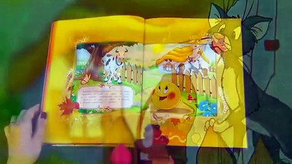 Колобок. Маша и Медведь читаю сказку - колобок