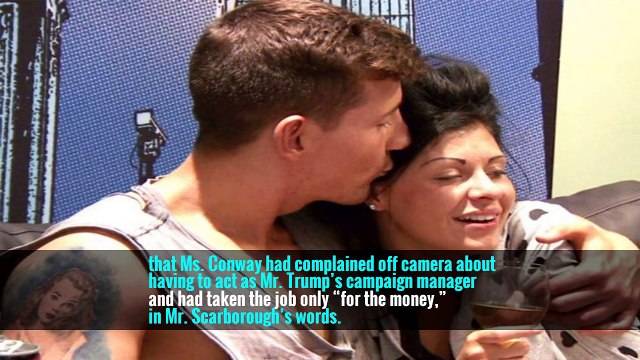 Her response came a day after the hosts, Mika Brzezinski and Joe Scarborough, used their show to claim