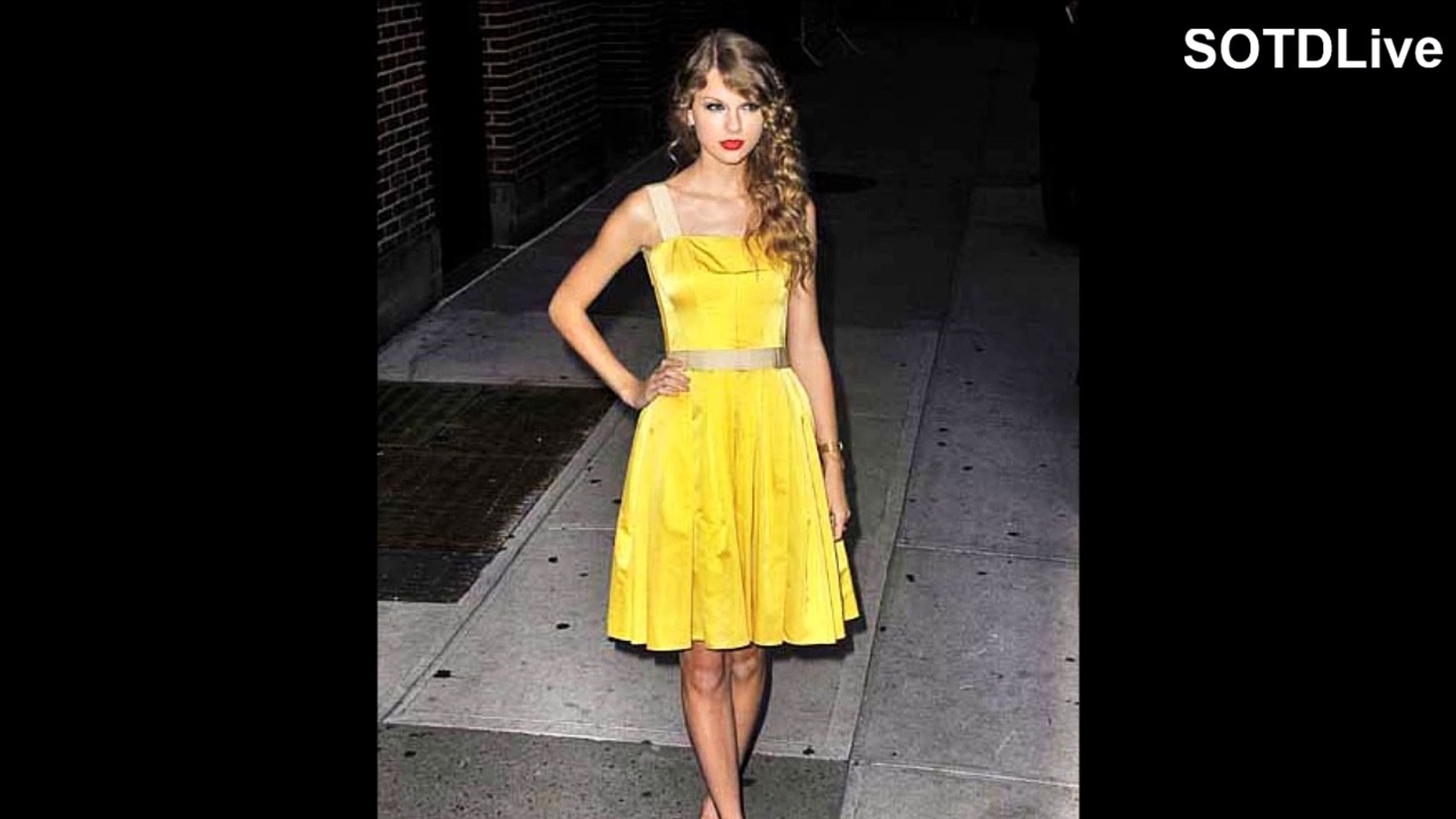 TAYLOR SWIFT looking ADORABLE in YELLOW MINI SKIRT | SOTDLive | Episode 7