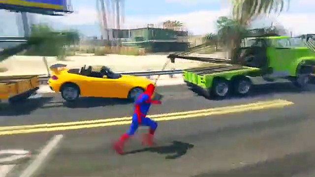 Мультик про Человек паук и Молния Маквин и СУПЕР МАШИНКИ Мультики для детей 2016