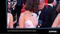 Cannes 2017 : Bella Hadid dévoile sa culotte accidentellement sur le tapis rouge