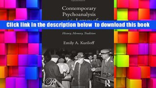 Audiobook  Contemporary Psychoanalysis and the Legacy of the Third Reich: History, Memory,