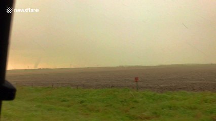Tornado touches down in McLean, Texas