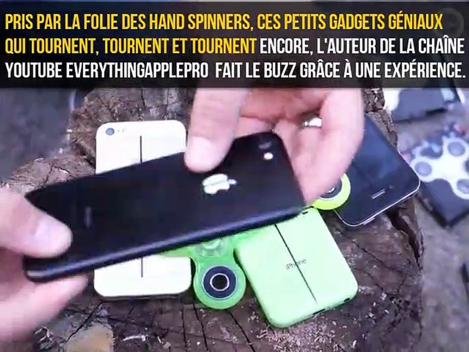 Comment transformer son iPhone en hand spinner