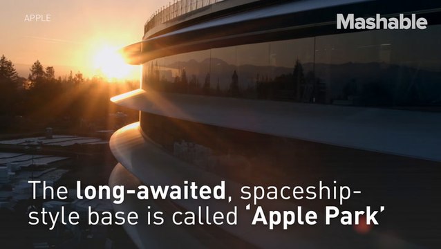 Apple's new 'Apple Park' spaceship campus will open in April