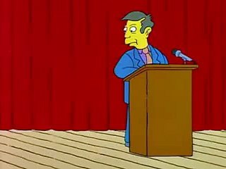 Los Simpson: ¿Gimnasia ¡Es lo más estúpido que he oído en mi vida!