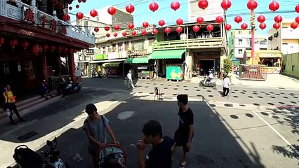 東港迎王   #20170416東港靈帝殿何府千歲應邀參加高雄中芸鳳芸宮媽祖遶境活動 #四年一次鳳芸宮海巡媽平安遶境 木日水巷 part 2/5